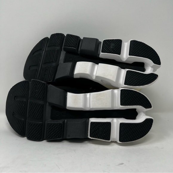 On Running Black and Cream Athletic Shoes - Picture 7 of 9